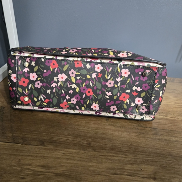 Kate Spade Laurel Way Boho Floral Reese Satchel - Picture 2 of 8